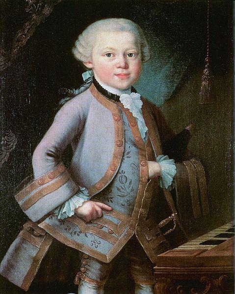 O Mozart σε παιδική ηλικία https://upload.wikimedia.