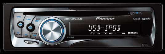 DEH-50UB ΡΑΔΙΟ-CD ΜΕ RDS ΚΑΙ ΑΝΑΠΑΡΑΓΩΓΗ MP3/WMA/WAV/AAC Τηλεχειριστήριο τύπου κάρτας CD-R320 (Προαιρετικό) Το DEH-50UB προσφέρει τη λειτουργία Άμεσου Ελέγχου ipod, επιτρέποντας τη σύνδεση του ipod