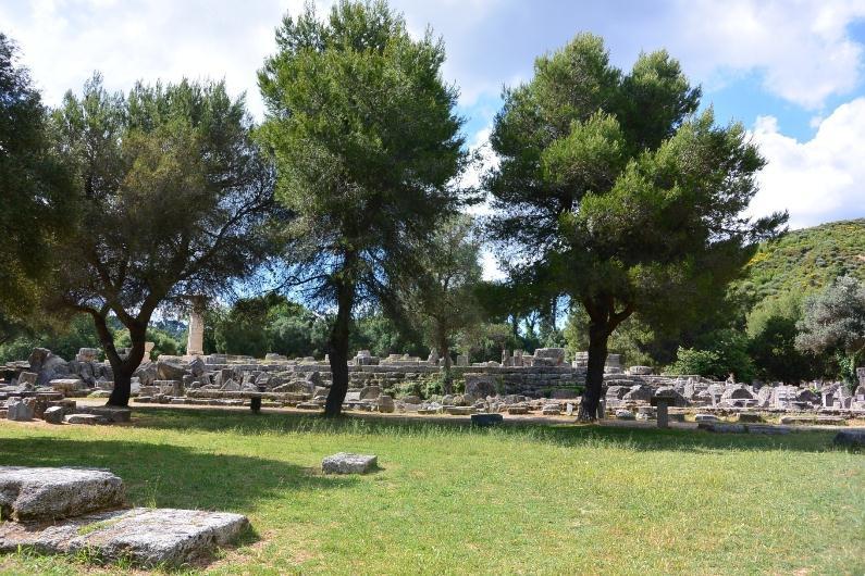 Ναός του Διός στην Ολυμπία. 472-457 π.χ.