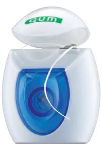GUM Easy-Floss Ιδανικό για νέους χρήστες νήματος: Εύκολο και άνετο στη χρήση Κατασκευασμένο από ένα ειδικό υλικό ινών PTFE (πολυτετραφθοροαιθυλένιου) το οποίο γλιστρά εύκολα ανάμεσα στα δόντια και