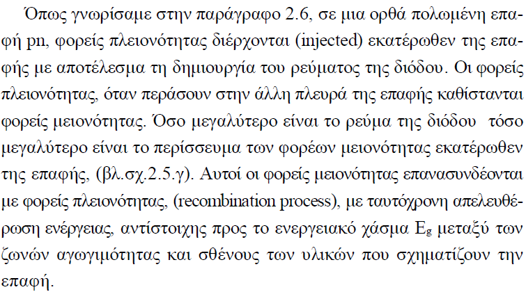 Δίοδοι εκπομπής