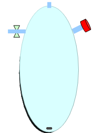 6. Σύριγγα κενού 10ml (gas tight SGE, Australia) 7. Συσκευή ανάδευσης (Heidolph, MR 3001 K, Germany) 8. Hamilton HPLC μικροσύριγγα των 10 μl, μοντέλο 1701 N 9.