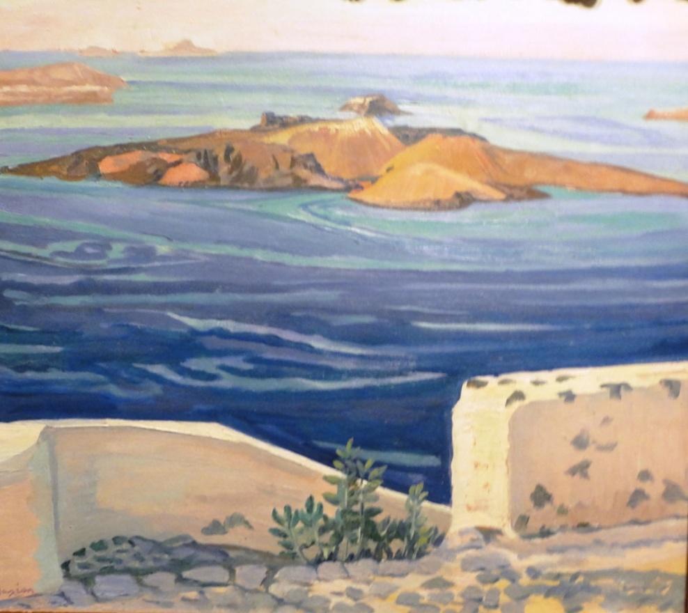 Κ. Μαλέας (1879-1928) Γεννήθηκε στην Κωνσταντινούπολη. Σπούδασε στην Πόλη ζωγραφική και μετά στο Παρίσι σπούδασε αρχιτεκτονική.