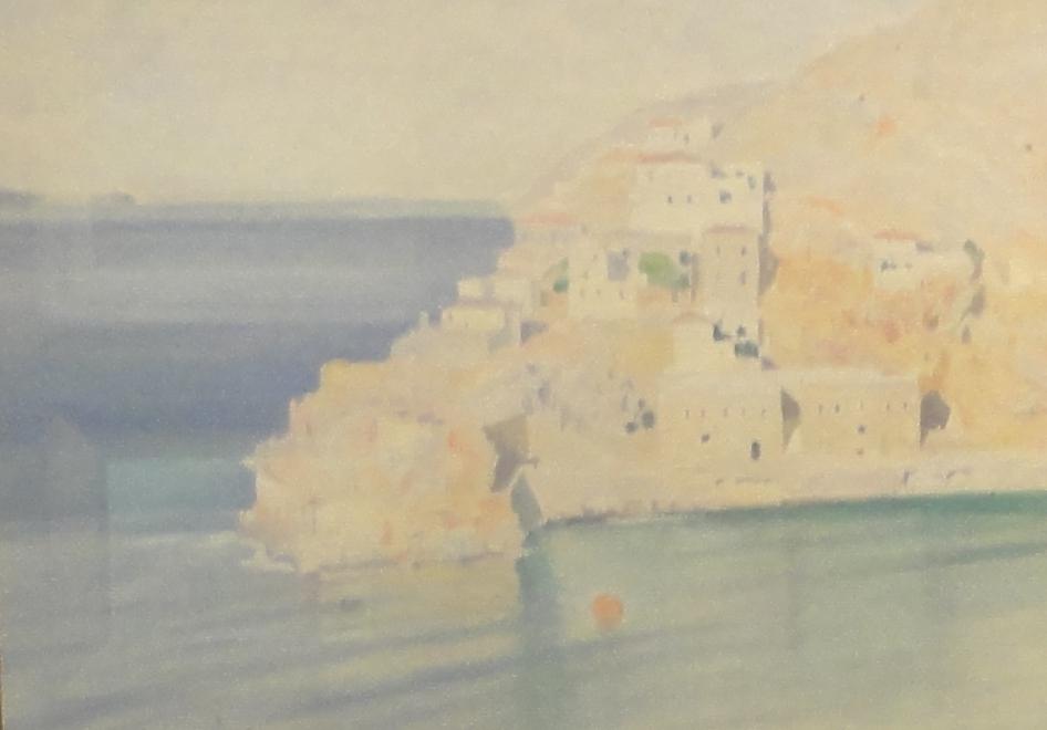 Κ. Παρθένης (1878-1967) Γεννήθηκε στην Αλεξάνδρεια της Αιγύπτου. Σπούδασε στην Βιέννη ζωγραφική και μουσική. Στα πρώτα ζωγραφικά χρόνια ασχολήθηκε με την αγιογράφηση.