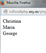 Παράδειγμα συνάρτησης με παράμετρο <?php function displaymyname($name) echo $name.