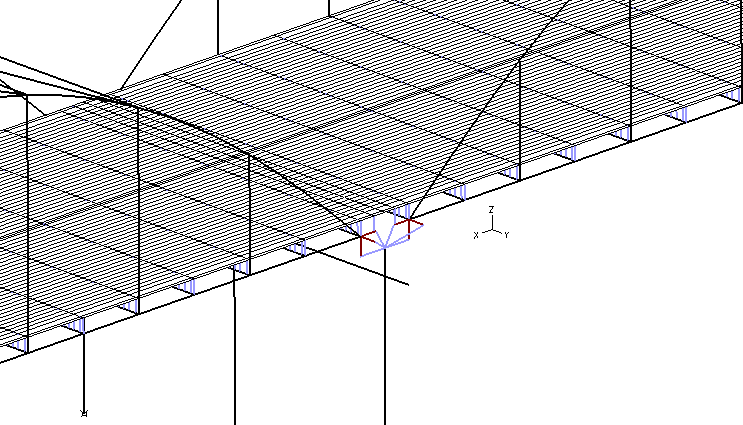 40 ΚΕΦΑΛΑΙΟ 5 Σχήμα 5-15: Προσομοίωση ελατηρίων μεσοβάθρου 5.3 Φορτίσεις Για την πραγματοποίηση των μη γραμμικών αναλύσεων γεωμετρίας και υλικού έχουν ληφθεί υπόψη τρεις βασικές φορτίσεις.