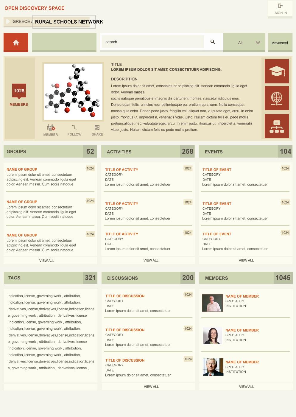 mydiscoveryspace Σχολικού Δικτύου This portal gives access to information about projects which have been found by the