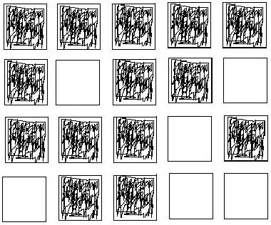 (άσπρο-μαύρο): Η προσθήκη μια ακόμη γραμμής και στήλης έτσι ώστε το άθροισμα των «μαύρων» σε όλες τις στήλες και γραμμές να είναι άρτιο, δίνει την εξής κατανομή: Στην παραπάνω διάταξη, τα «μαύρα»