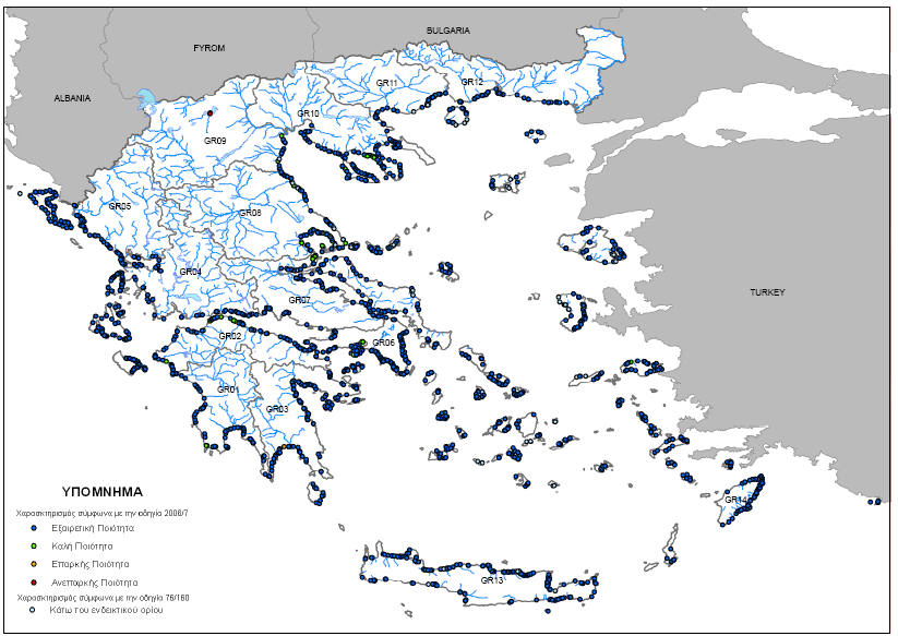 ΚΑΤΑΤΑΞΗ ΥΔΑΤΩΝ