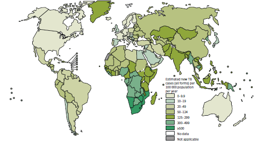 Διεθνή επιδημιολογικά δεδομένα Η επίπτωση της νόσου παρουσιάζει