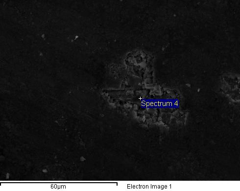 Element Weight% Atomic% C K 19.31 48.83 Ti K 80.69 51.