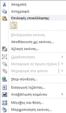 Εικόνα> Παράθυρο Εισαγωγή εικόνας> Εισαγωγή.