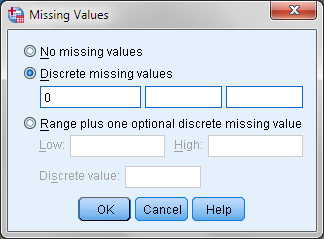 14 Missing (Values) α α π α α π υ α π υ. υ α α υ π υ φα α α αυ. α πα υ α υ υ α 1.10. α α π α α π υ υπ υ απ Discrete missing values υ π α π υ α αφ α α υ απ. π, π α υ α απ υ, π.