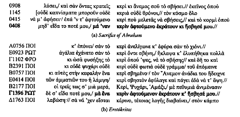 2. Phases of development Greek corpora 1980s: