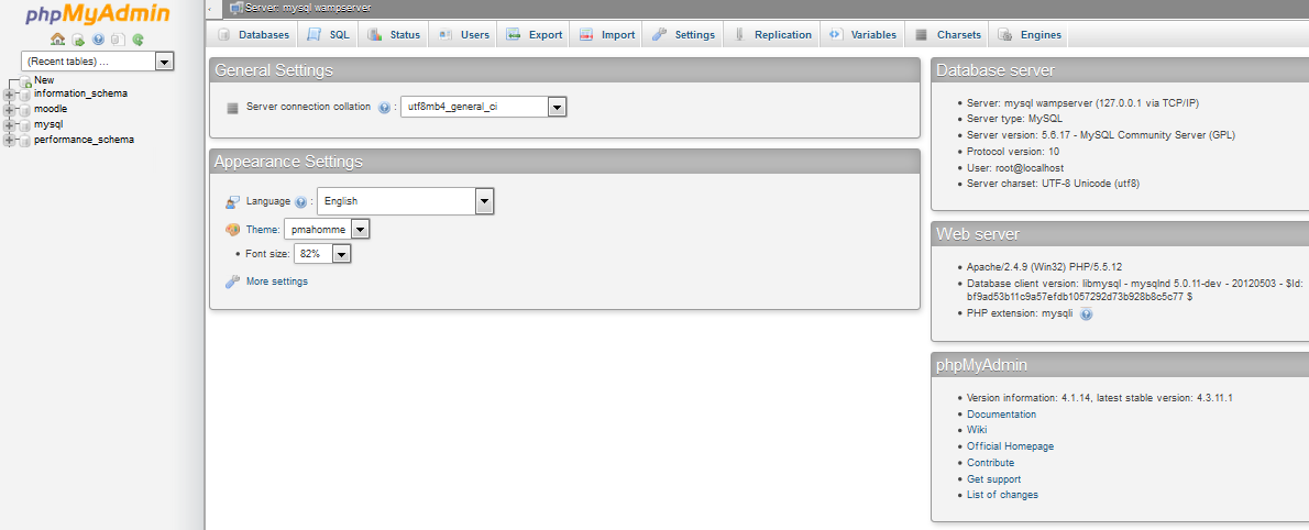 Εικόνα 7.5. Επανεκκίνηση Apache service μέσω WampServer 7.3.2.