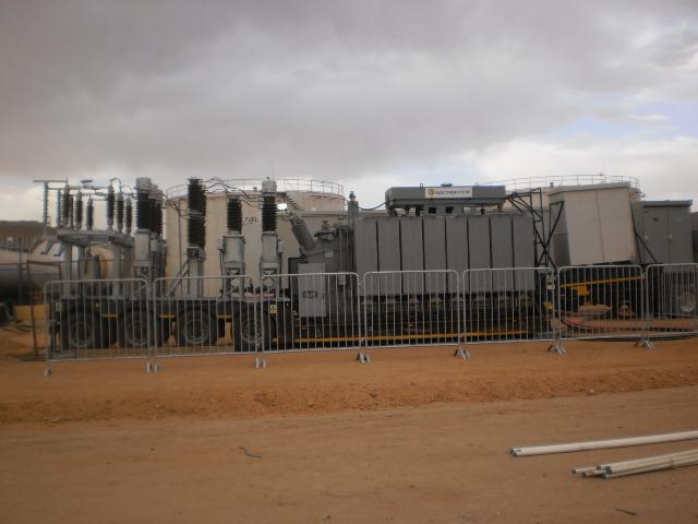 Τομέας Έργων Κυριότερα Έργα υπό εκτέλεση 2012 - Αλγερία Société Algérienne de Production de l Electricité «SPE Spa» 6 κινητές μονάδες
