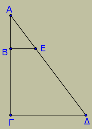 γ) Στο τρίγωνο ΜΔΖ ισχύει 225 180 45 225 225. Επομένως το τρίγωνο ΜΔΖ είναι ορθογώνιο με ορθή την γωνία ˆ 4_19682.