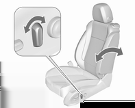 46 Καθίσματα, προσκέφαλα Ύψος καθίσματος Ανάκλιση καθίσματος Πλάτες καθισμάτων Μετακινήστε το διακόπτη προς τα