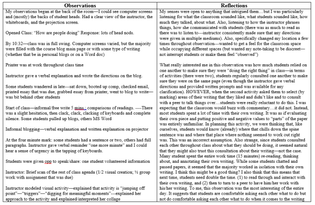 «Double entry notes»