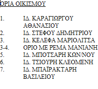 Μελέτη των μεταβολών των χρήσεων γης στο Ζαγόρι Ιωαννίνων 38 Εικόνα 10: Η οριοθέτηση του Πάπιγκου [ΠΗΓΗ: WINΦΟΡΑΜ ] Εικόνα 11: Η οριοθέτηση στο Φλαμπουράρι [ΠΗΓΗ: WINΦΟΡΑΜ] Ένα ακόμη στοιχείο των