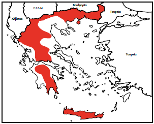 (Ξόκκινοσ Ξατάλογοσ Απειλοφμενων Κθλαςτικϊν τθσ Ευρϊπθσ) και ςτθν κατθγορία ΕΡ- Ξινδυνεφοντα ςε εκνικό επίπεδο (Ξόκκινοσ Ξατάλογοσ Απειλοφμενων Χπονδυλόηωων τθσ Ελλάδασ).