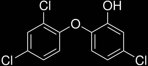 2. ΒΙΒΛΙΟΓΡΑΦΙΚΗ ΑΝΑΣΚΟΠΙΣΗ 2.1. ΕΝΔΟΚΡΙΝΙΚΟΙ ΔΙΑΤΑΡΑΚΤΕΣ 2.1.1. Τρικλοζάνη Triclosan (TCS) 2.1.1.1. Δομή και ιδιότητες Η τρικλοζάνη (κατά IUPAC:5-χλώρο-2-(2,4-δίχλωρο φαίνοξυ)-φαινόλη) είναι μια χλωριωμένη οργανική αρωματική ένωση με δύο δακτυλίους φαινόλης.