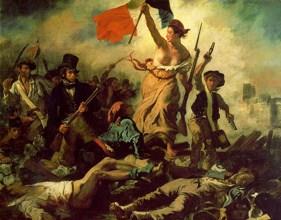 Η ελευθερία οδηγεί το λαό, Delacroix (1830) Καλλιτεχνικό ρεύμα που ξεκίνησε στη Γερμανία γύρω στο 1800.