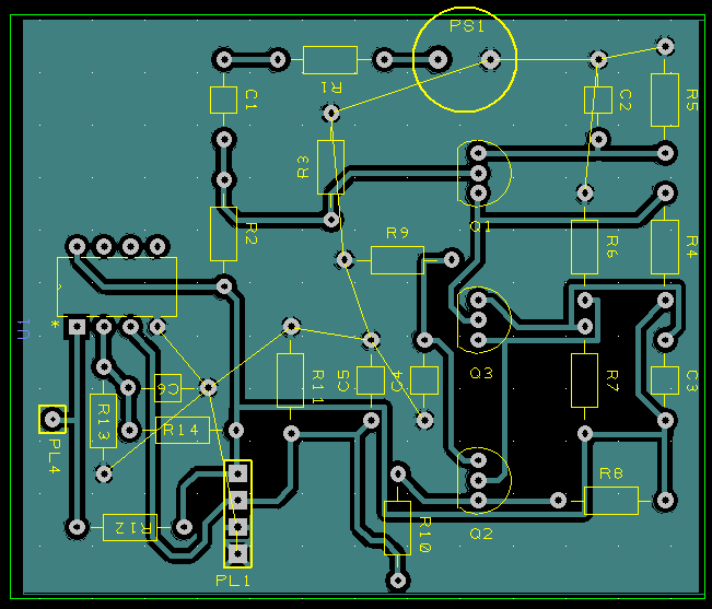 Σχήμα Γ.8 PCB layout του δέκτη Παράρτημα Δ Βιβλιογραφία/Πηγές Πηγές που χρησιμοποιήθηκαν στην διπλωματική [1] Emmanuel P. Papadakis Ultrasonic Instruments & Devices [2] http://en.wikipedia.