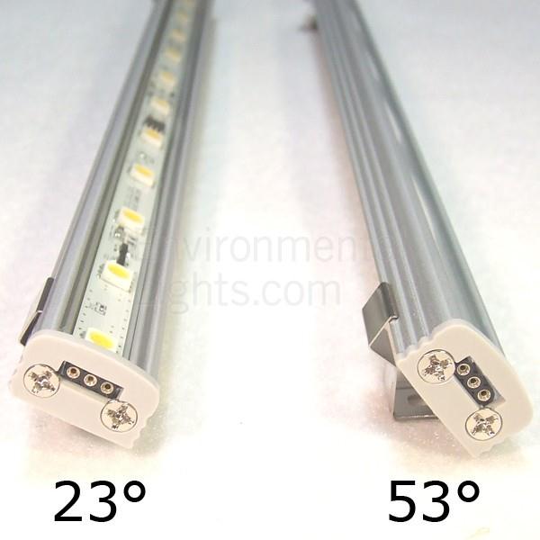 5.6. Βάσεις και στήριξη των LED bars Για την στήριξη των LED bars χρησιμοποιείται ειδικό κλιπάκι που παρέχεται από τον προμηθευτή τους.