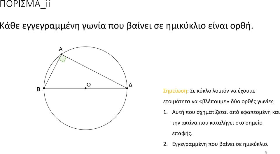 ορθές γωνίες 1.