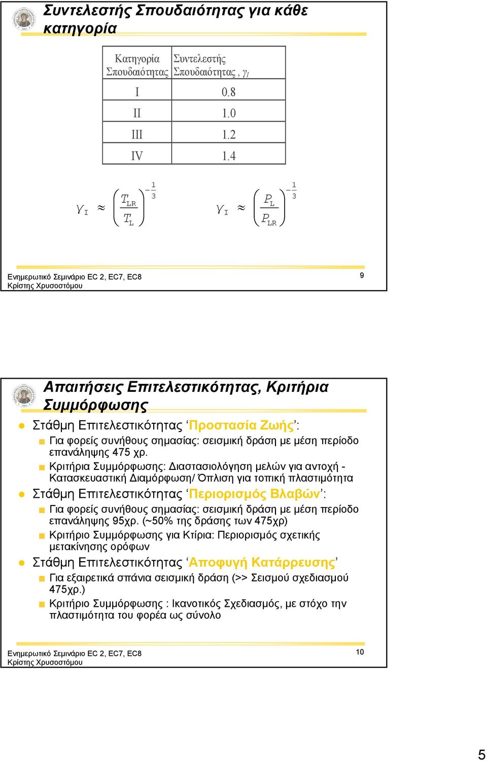 Μέρος 1 Ευρωκώδικα 8 (EN1998-1:2004) Γενικοί Κανόνες, Σεισμικές Δράσεις,  Κανόνες Για Κτίρια - PDF ΔΩΡΕΑΝ Λήψη