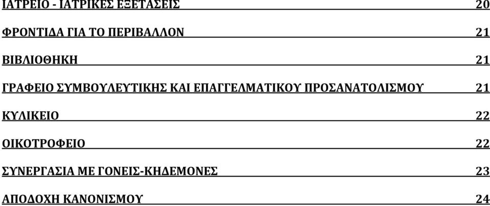 ΕΠΑΓΓΕΛΜΑΤΙΚΟΥ ΠΡΟΣΑΝΑΤΟΛΙΣΜΟΥ 21 ΚΥΛΙΚΕΙΟ 22