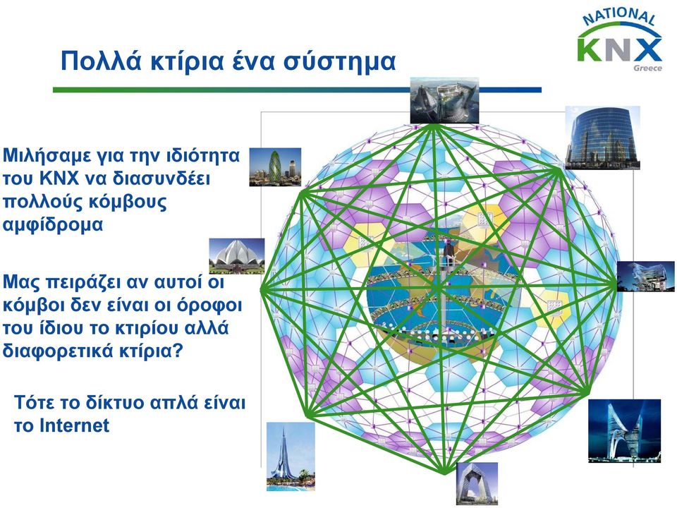 αυτοί οι κόμβοι δεν είναι οι όροφοι του ίδιου το κτιρίου