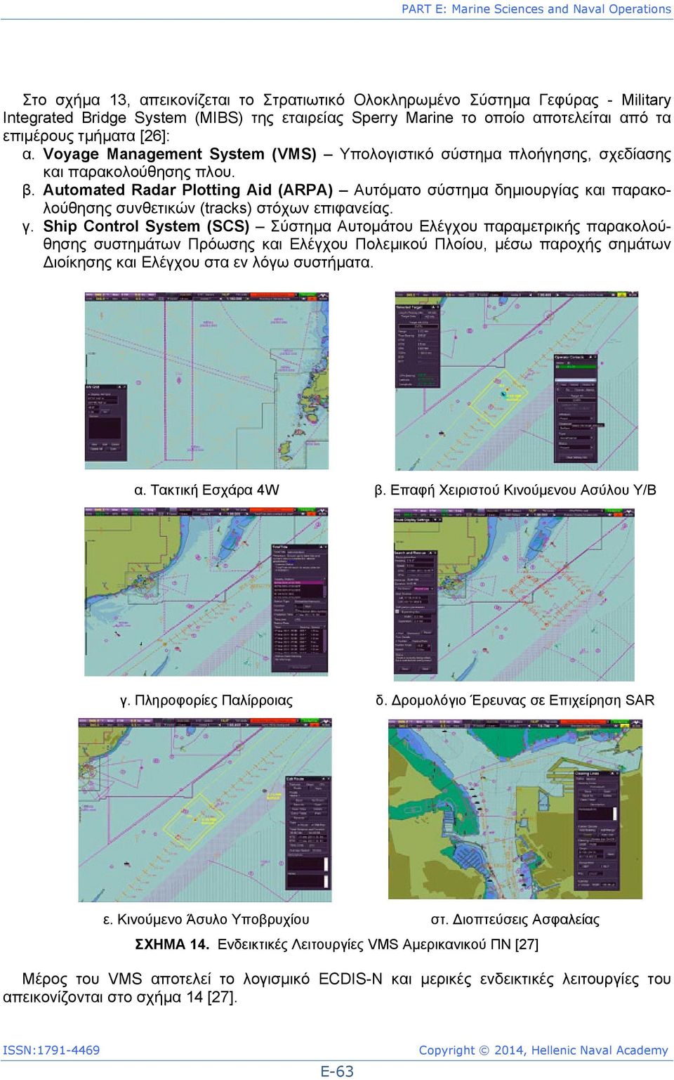 Automated Radar Plotting Aid (ARPA) Αυτόματο σύστημα δημιουργίας και παρακολούθησης συνθετικών (tracks) στόχων επιφανείας. γ.