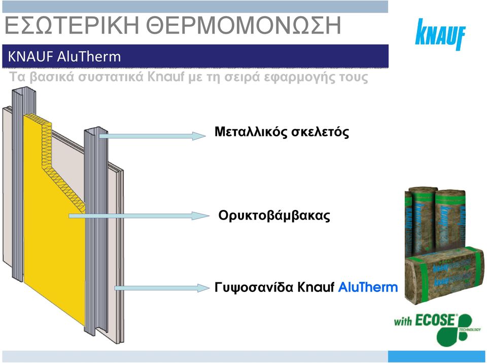 εφαρµογής τους Μεταλλικός σκελετός