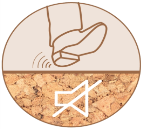 Korkové podlahy Cork+ Classic 1292 x 193 x 10 mm (1,5 mm korok + 7,5 mm HDF + 1 mm integrovaná korková podložka) 15 rokov pre domáce použitie, 5 rokov pre komerčné použitie Trieda oderu AC3 (ISO