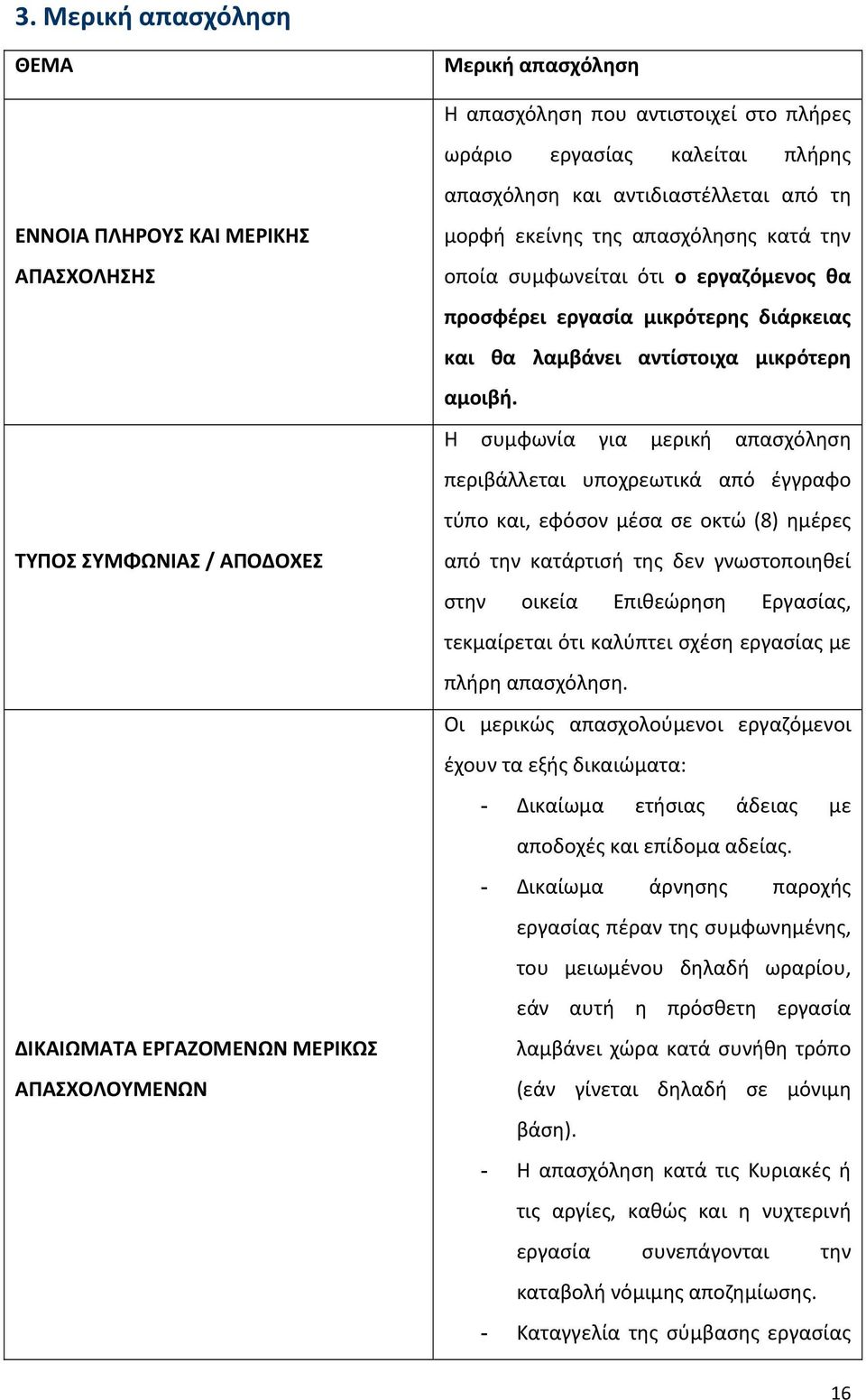 αντίστοιχα μικρότερη αμοιβή.