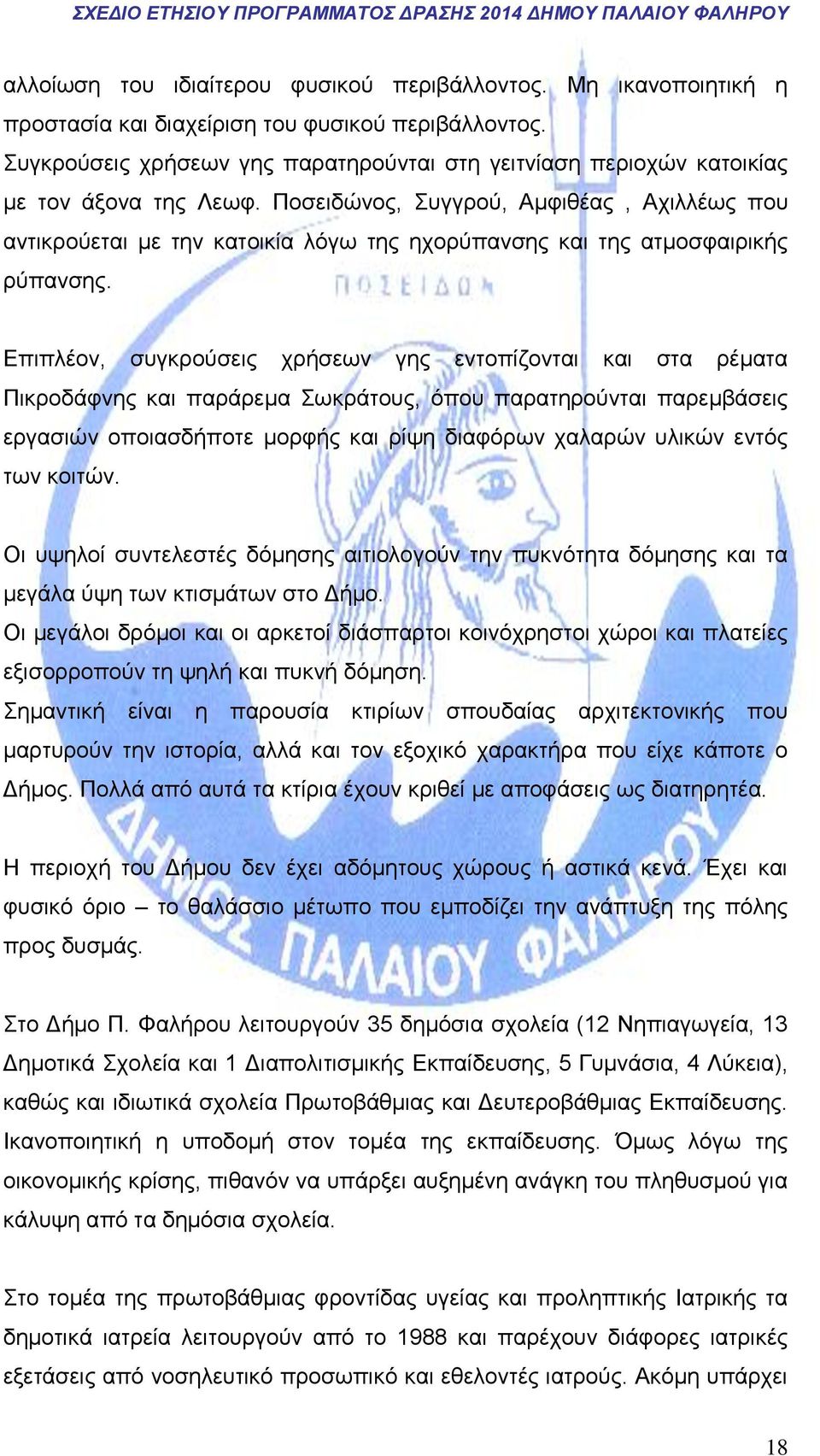 Ποσειδώνος, Συγγρού, Αμφιθέας, Αχιλλέως που αντικρούεται με την κατοικία λόγω της ηχορύπανσης και της ατμοσφαιρικής ρύπανσης.
