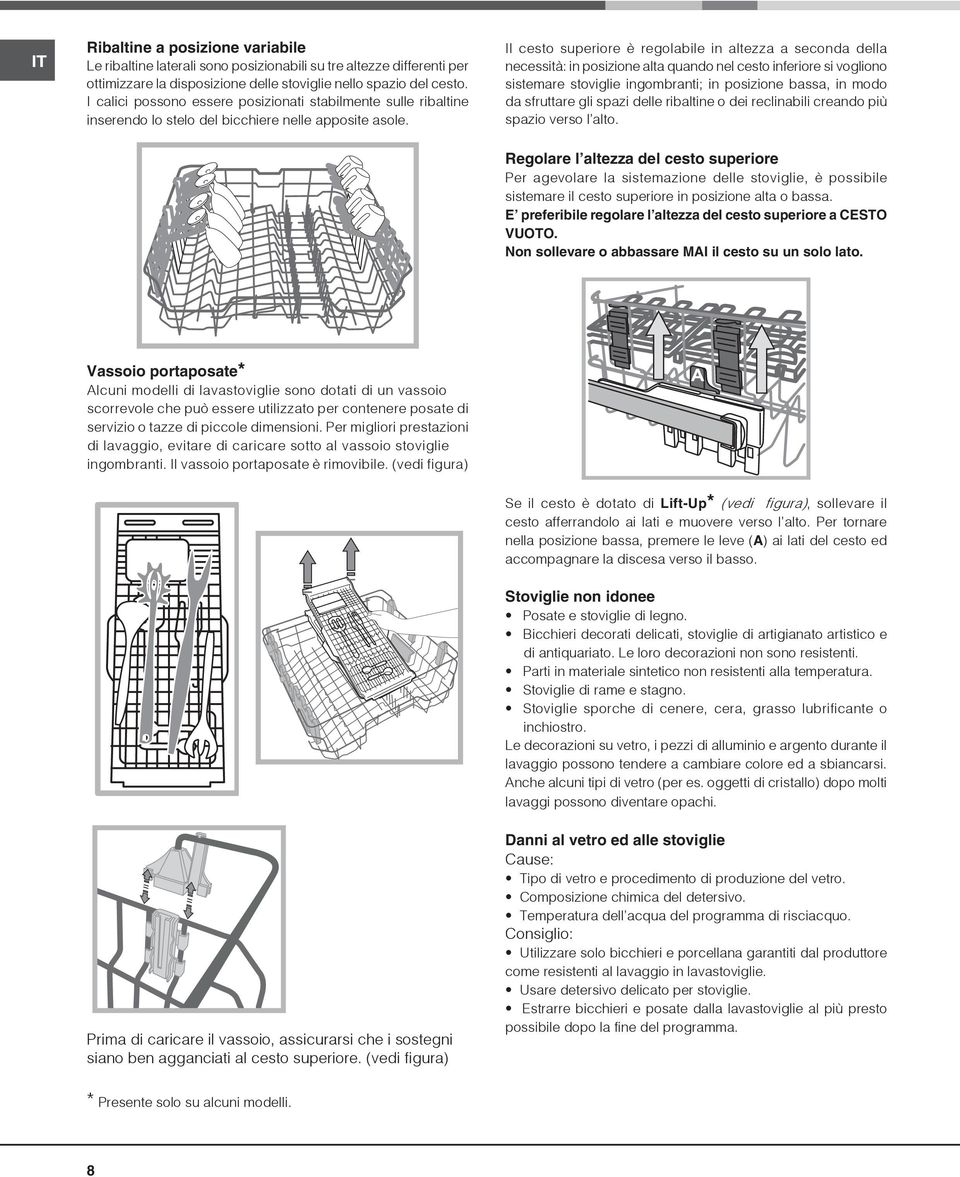 Istruzioni per l uso. Sommario LTB 4B019 LAVASTOVIGLIE. Scheda prodotto, 2  - PDF Free Download