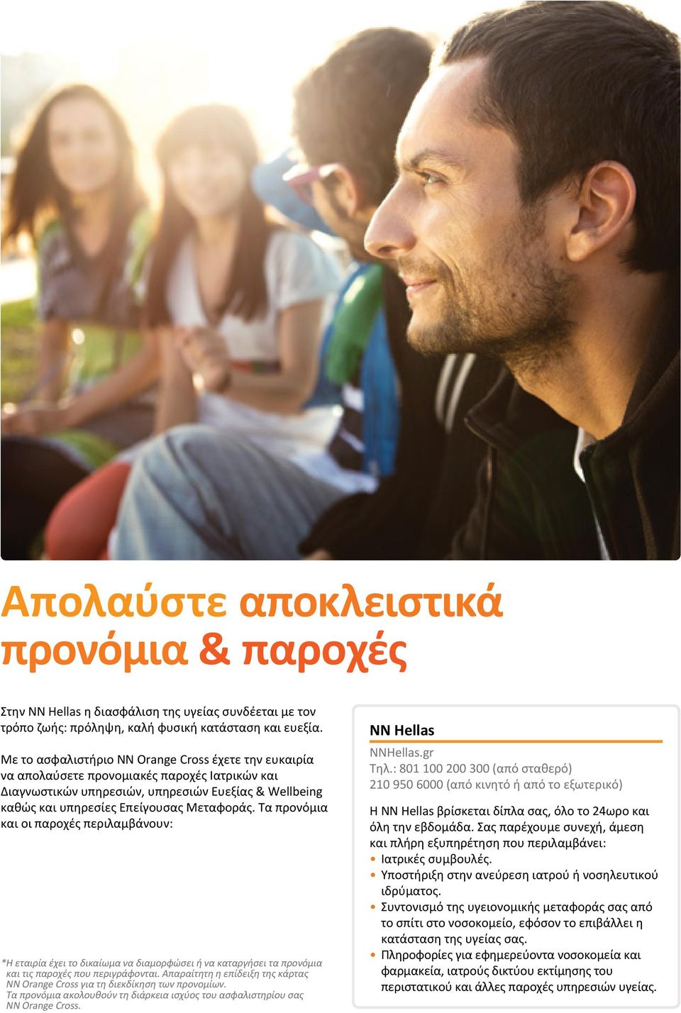 Τα προνόμια και οι παροχές περιλαμβάνουν: * Η εταιρία έχει το δικαίωμα να διαμορφώσει ή να καταργήσει τα προνόμια και τις παροχές που περιγράφονται.