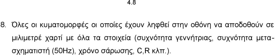 οθόνη να αποδοθούν σε μιλιμετρέ χαρτί με όλα τα