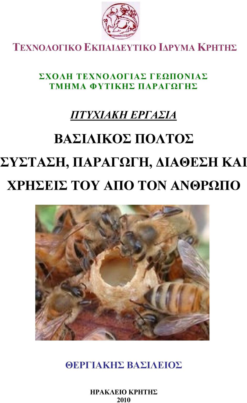 ΕΡΓΑΣΙΑ ΒΑΣΙΛΙΚΟΣ ΠΟΛΤΟΣ ΣΥΣΤΑΣΗ, ΠΑΡΑΓΩΓΗ, ΔΙΑΘΕΣΗ ΚΑΙ