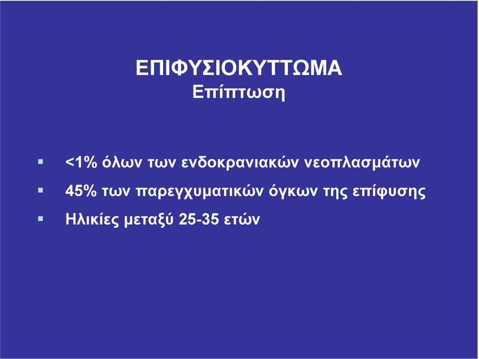 νεοπλασµάτων 45% των