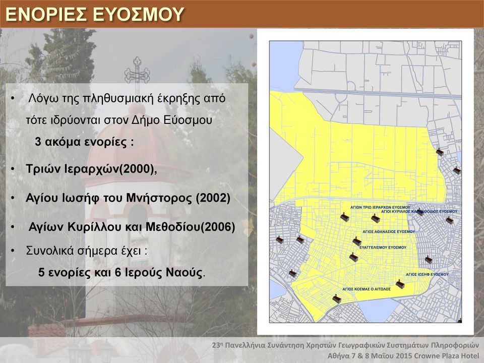 Ιεραρχών(2000), Αγίου Ιωσήφ του Μνήστορος (2002) Αγίων