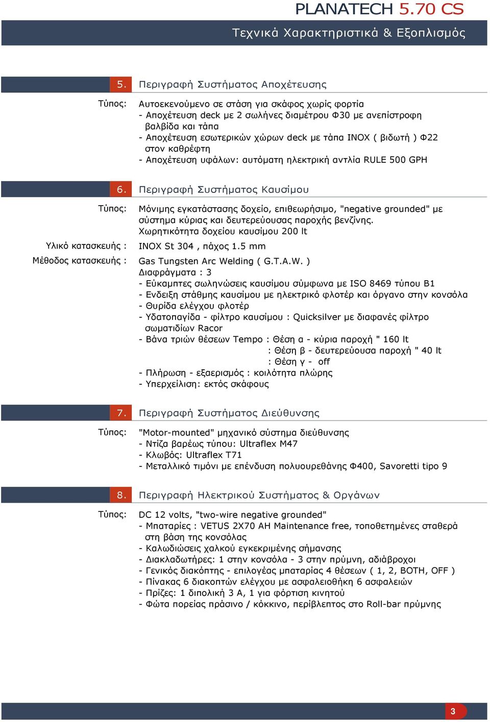 τάπα INOX ( βιδωτή ) Φ22 στον καθρέφτη - Aποχέτευση υφάλων: αυτόματη ηλεκτρική αντλία RULE 500 GPH 6.