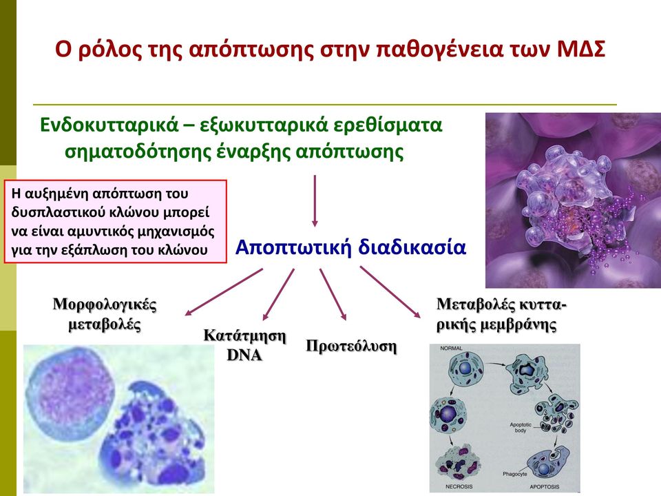 κλώνου μπορεί να είναι αμυντικός μηχανισμός για την εξάπλωση του κλώνου