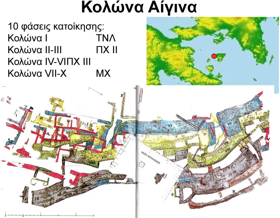 II-ΙΙΙ ΠΧ ΙΙ Κολώνα ΙV-VΙ