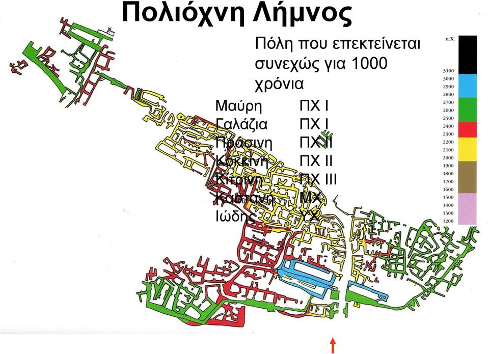 Ιώδης Πόλη που επεκτείνεται συνεχώς