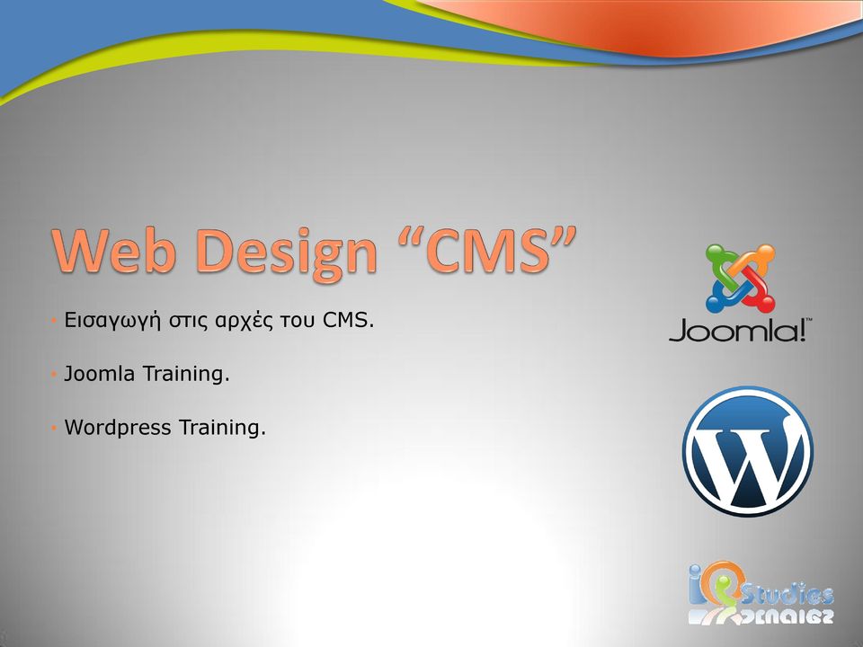 Joomla Training.