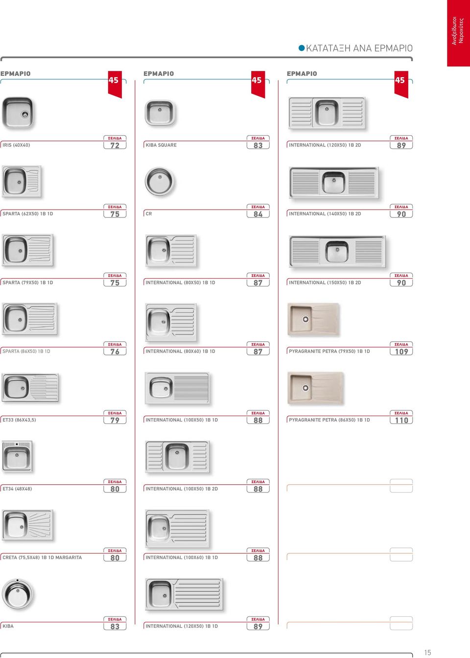 σελιδα INTERNATIONAL (80X60) 1B 1D 87 σελιδα PYRAGRANITE PETRA (79X50) 1B 1D 109 σελιδα ET33 (86X43,5) 79 σελιδα INTERNATIONAL (100X50) 1B 1D 88 σελιδα PYRAGRANITE PETRA (86X50) 1B 1D 110